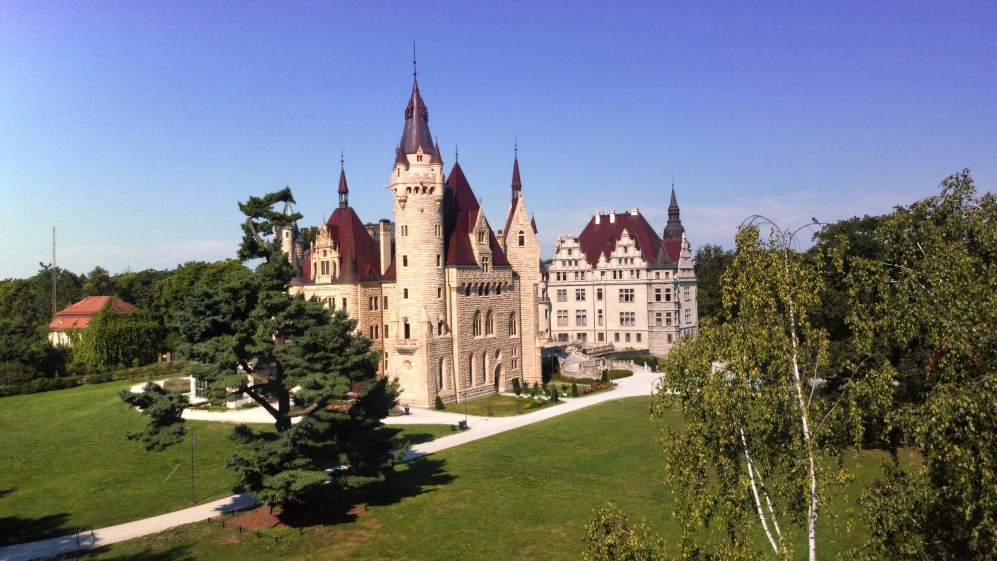 Moszna Zamek Hotel Buitenkant foto